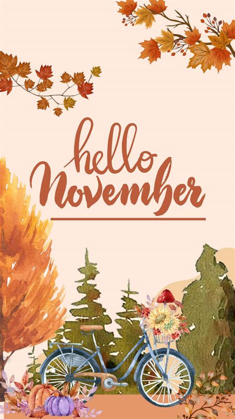 Aesthetic November Wallpapers Wallpapers