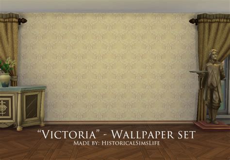 Sims 4 Victoria Victorian Wallpaper Set Senectutum Sims — Livejournal