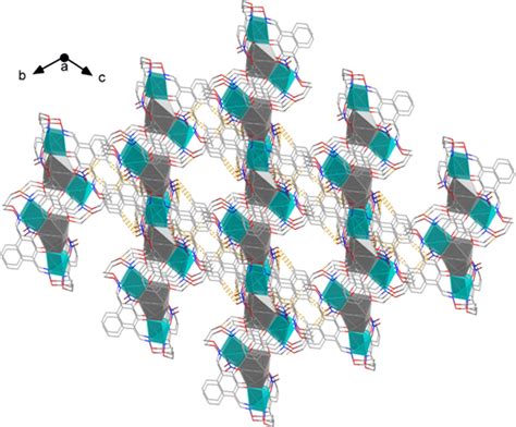 View Of The 3d Supramolecular Structure Of Complex 1 Download Scientific Diagram