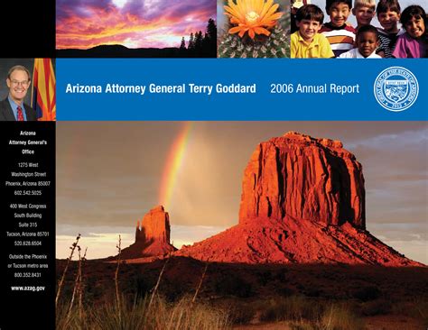 Annual report of the Arizona Attorney General's Office 2006 | Arizona ...