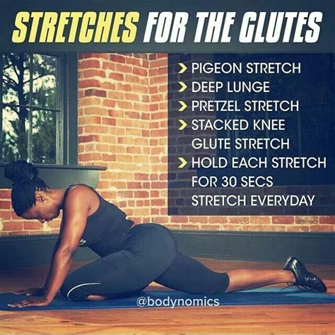 Stretches For The Glutes Glutes Fitness Workout For Women Deep Lunges