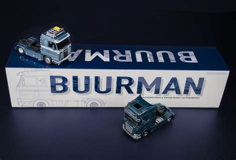 IMC TRUCK 1 50 BUURMAN MODEL SET SCANIA 143M STREAMLINE 4X2 AND SCANIA