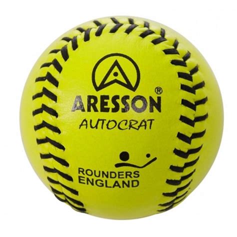 Купить Кожаный мяч Aresson Autocrat Rounders Ball | Joom