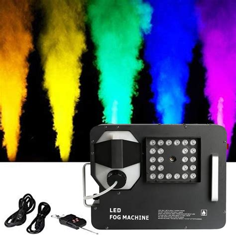 Amazon Tengchang Fog Machine For Halloween W Dmx Rgb In