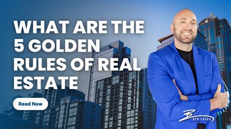 What Are The 5 Golden Rules Of Real Estate DiscoveryCentre