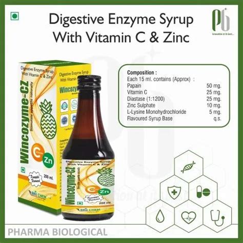 Wincozyme CZ Syrup Digestive Third Party Manufacturer At 128 Bottle