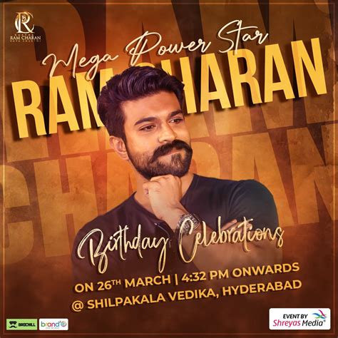 Ram Charan Birthday Celebrations Like Never Before In India Deets