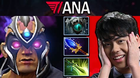 Anti Mage Dota 2 Gameplay T1 Ana With 21 Kills And Aghanims Butterfly