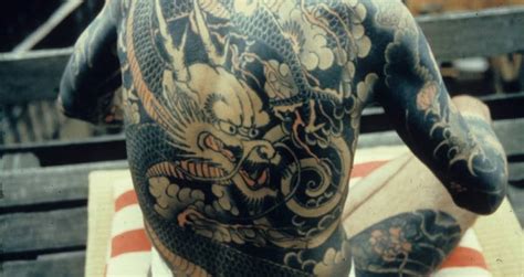 Yakuza Girl Back Tattoo