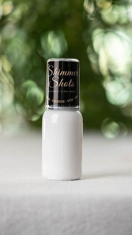 Shimmer Shots Pearl White