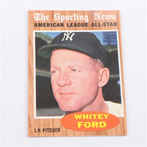 Whitey Ford Baseball Cards | EBTH