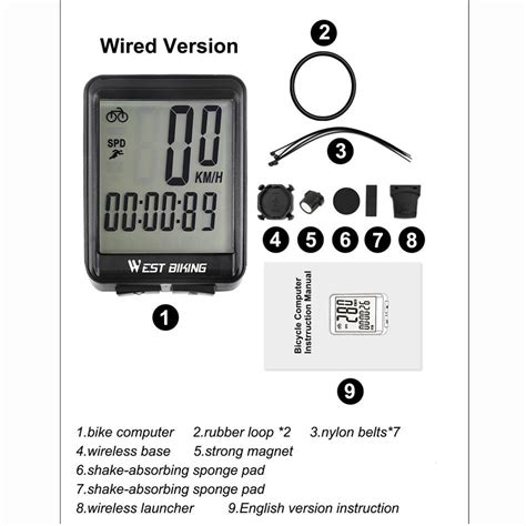 Compteur V Lo Compteur De V Lo Filaire Et Sans Fil Tanche Odom Tre