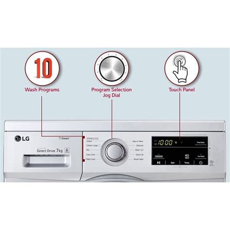 Lg Kg Star Inverter Touch Control Fully Automatic Front Load