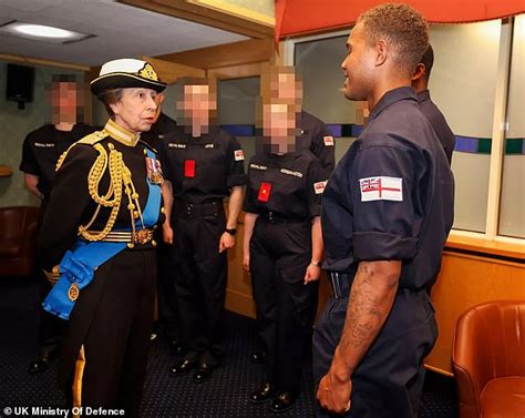 Trailblazing Royal Navy Sailor 24 Who Once Met Princess Anne Is