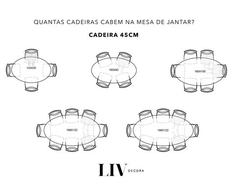 Medidas Para Mesa De Jantar Qual O Modelo Ideal Liv Decora