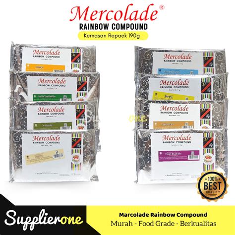 Jual Mercolade Rainbow Compound Repack Coklat Batang Es Kulkul