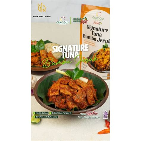 Jual Signature Tuna Bumbu Daun Jeruk Gracious Healthy Instant