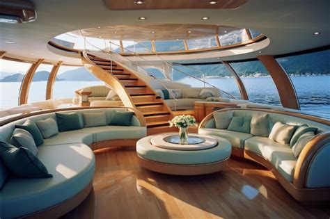 Premium Photo | Luxury Yacht Interior