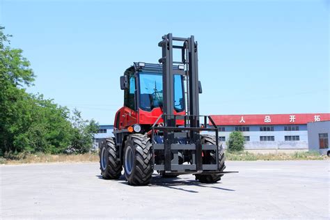 Brand New Forklift Diesel Electric 4t Construction Rough Terrain Forklift Truck China Forklift