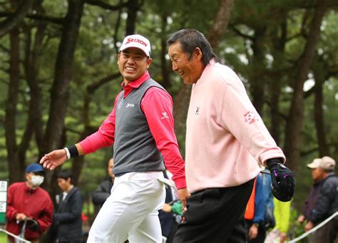 松山英樹「うれしい」同組ジャンボに飛距離絶賛され Golf報知