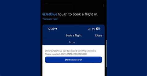 Jetblue Internal Error Code How To Fix Viraltalky