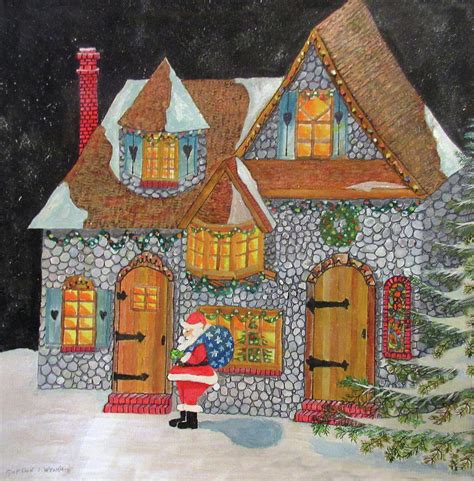 Christmas Guest Painting By Gordon Wendling Fine Art America