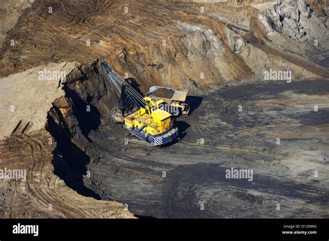 Suncor Energy Oil Sands Mining Operations Fort Mcmurray Alberta Canada