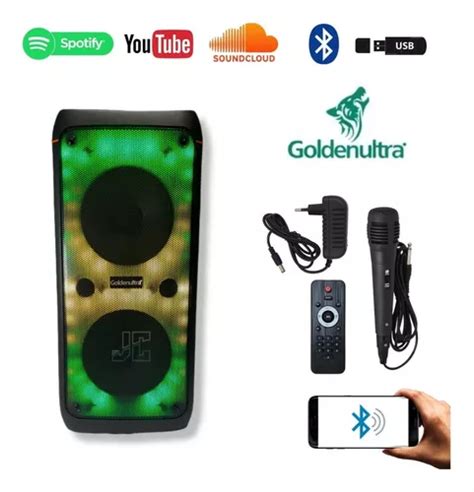 Caixa De Som Amplificada Bluetooth W Painel Ultra Led Rgb Venda Em