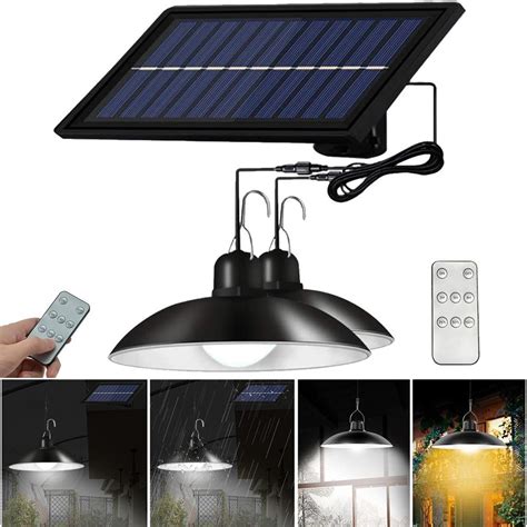 LAMPARA SOLAR COLGANTE LUZ FRIA CON CONTROL – Importadora Luciérnaga