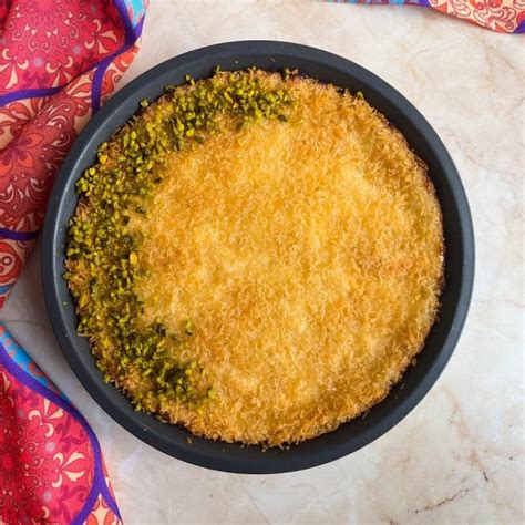 Knafeh Khishneh (Easy Step-by-Step Recipe) • Welcome2Jordan