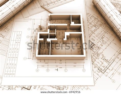 Plan Drawing Stock Illustration 6942916 | Shutterstock