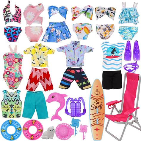 Amazon Eutenghao Pcs Doll Clothes Swimsuit Bikini For Inch Boy And Girl Doll And