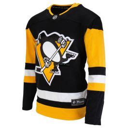 Pittsburgh Penguins Fanatics Premier Breakaway Blank Adult Hockey Jersey