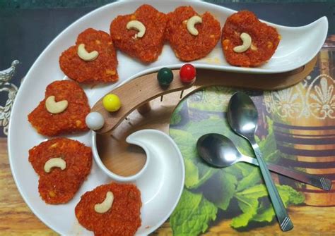 Shahi Gajar Halwa With Rabri Recipe By Kumkum Chatterjee Cookpad