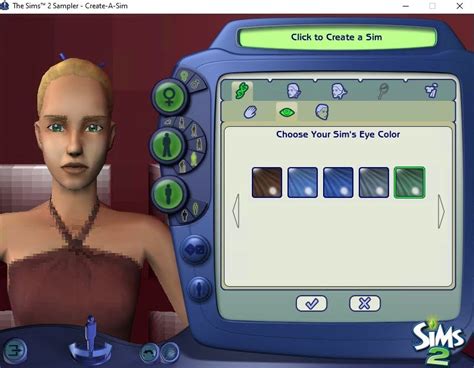 The Sims 2 Create a Sim Скачать на ПК бесплатно