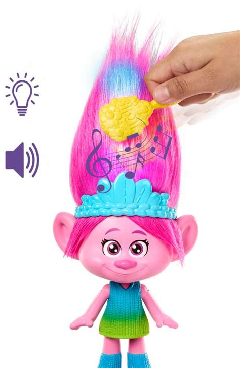 Trolls Rainbow Hair Sisters Poppy Wholesale