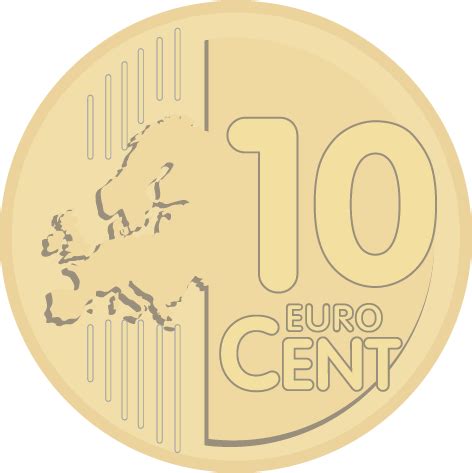 Dibujos De Billetes Y Monedas De Euro Para Imprimir