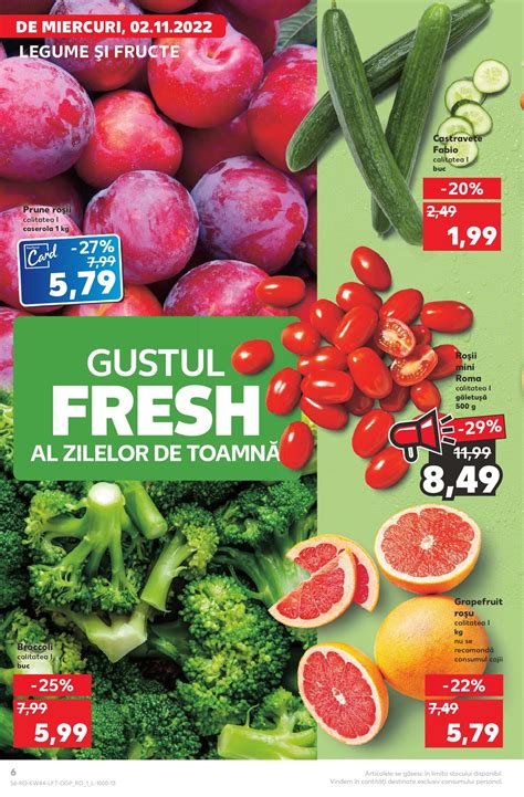 Oferte Kaufland De Miercuri 02 Noiembrie 2022 Gustul Fresh