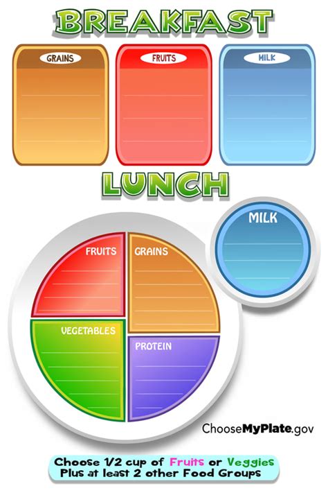 Myplate Lunchbreakfast School