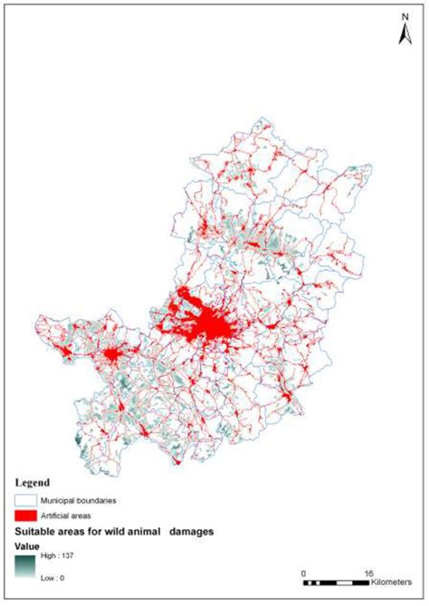 Map Of Vulnerable Areas In The Province Of Florence Download