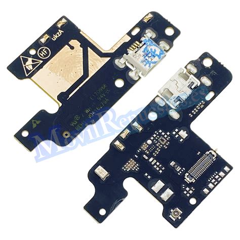 Placa De Conector De Carga Micro USB Con Micrófono para ZTE Blade V10