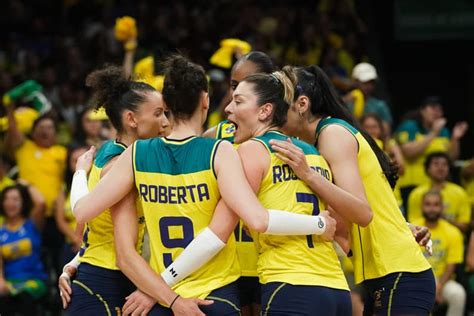 Brasil X Pol Nia Na Vnl Feminino Hor Rio E Onde Assistir