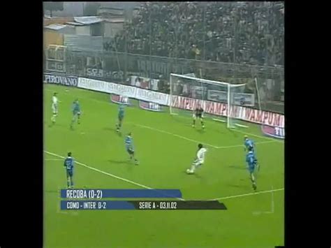 Stagione 2002 2003 Como Vs Inter 0 2 YouTube