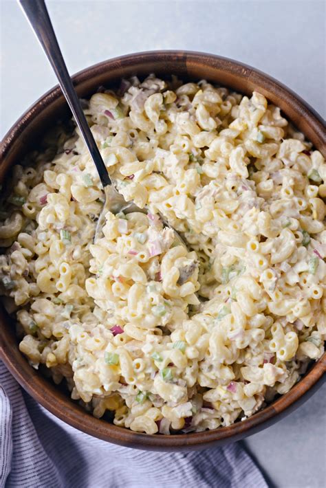 Tuna Macaroni Salad Recipe - Simply Scratch