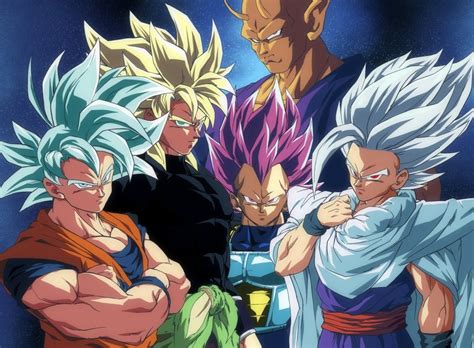 Goku MUI Vegeta UE Broly Gohan Beast Y Orange Piccolo Dragon Ball