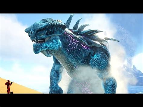 ARK SUPER MODS DOMEI O PODEROSO ICE COLOSSUS E UM CHAOS DRAGON