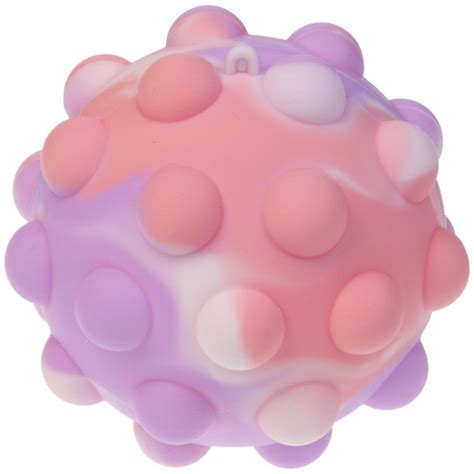 Игрушка антистресс для рук 1TOY Hit Pop It Шар, резиновая, жмякалка ...