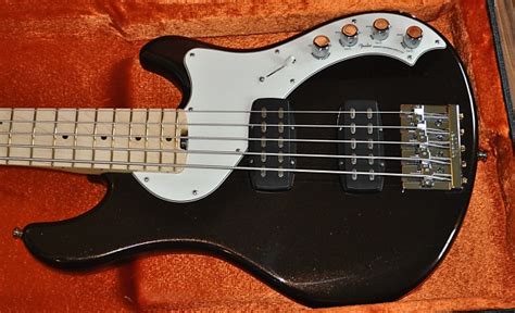 2014 Fender American Deluxe Dimension Bass V Hh Root Beer Reverb