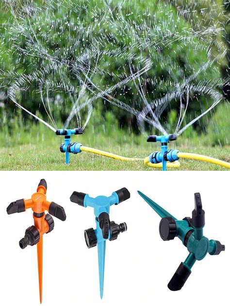 1pc Automatic 360 Degree Rotating Garden Water Sprinkler Lawn Irrigation Sprayer Shein Usa