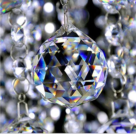 Mm Crystal Ball Prism Crystal Glass Ball Chandelier Decorating